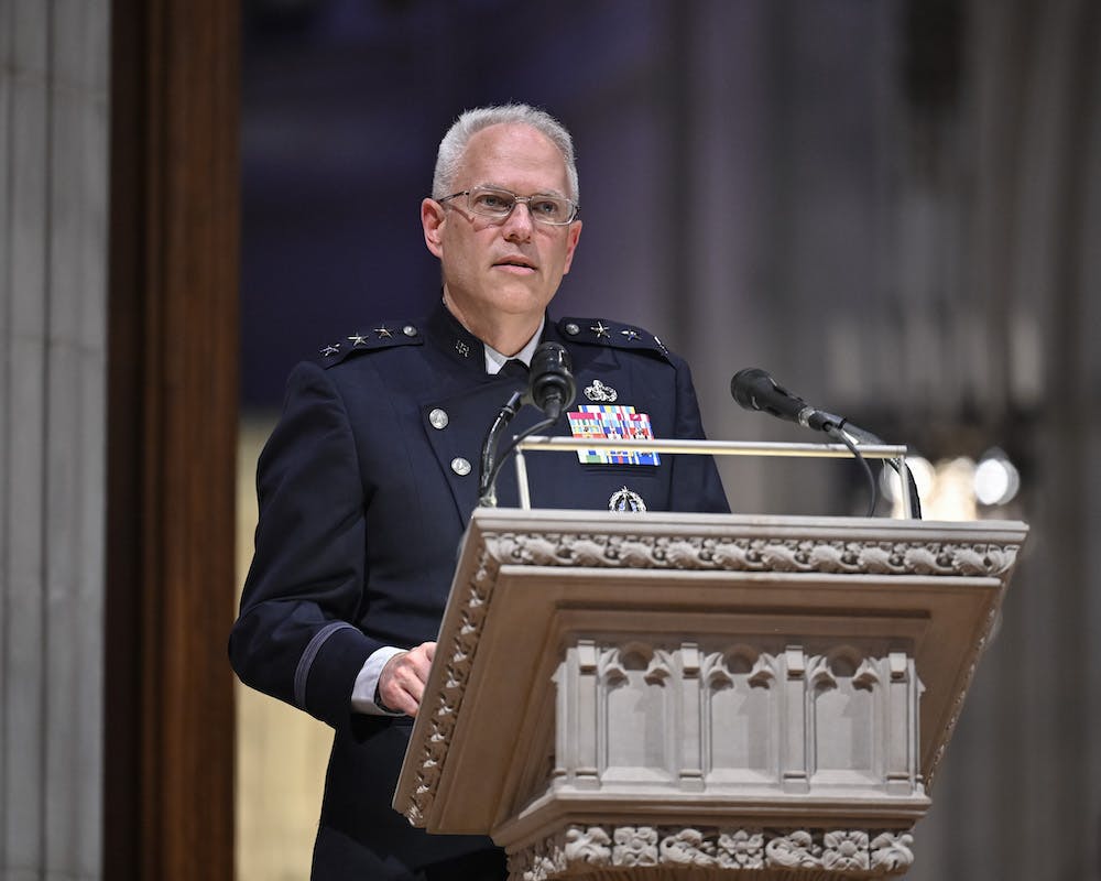 Lt. Gen. Philip Garrant, commander of Space Systems Command at the U.S. Space Force.